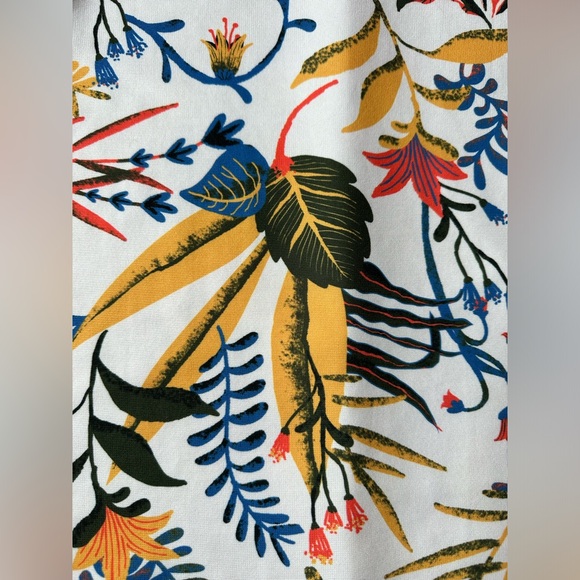 Zara Trafaluc Floral Tropical Shift Dress - Picture 3 of 3